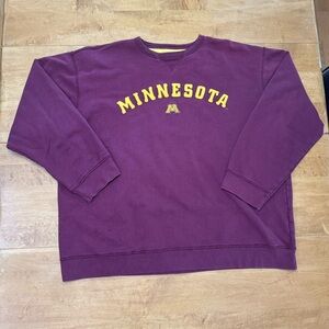 Champs Vintage University of Minnesota Stitched Crewneck XXL